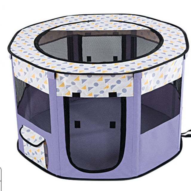 Foldable Breathable Pet Playpen