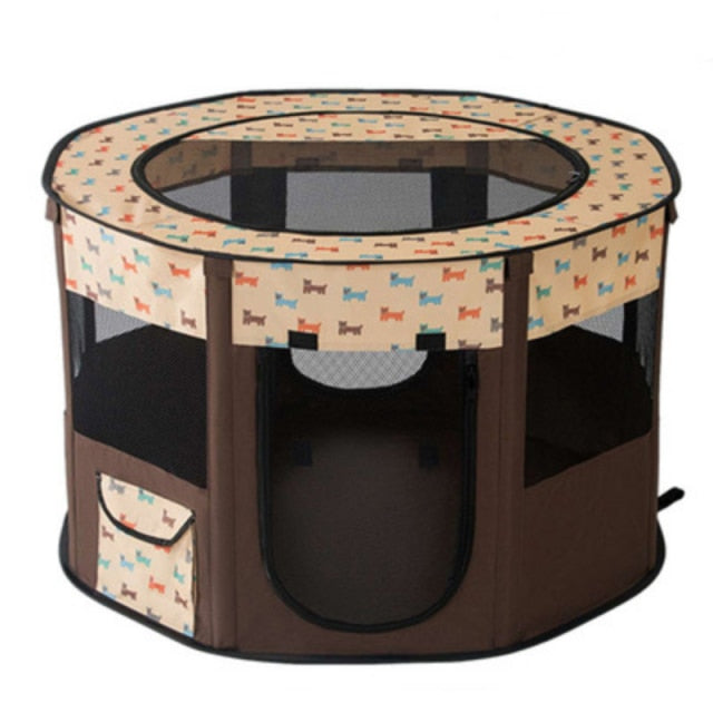 Foldable Breathable Pet Playpen