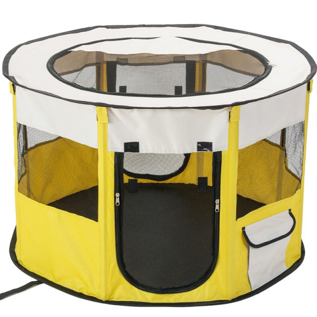 Foldable Breathable Pet Playpen