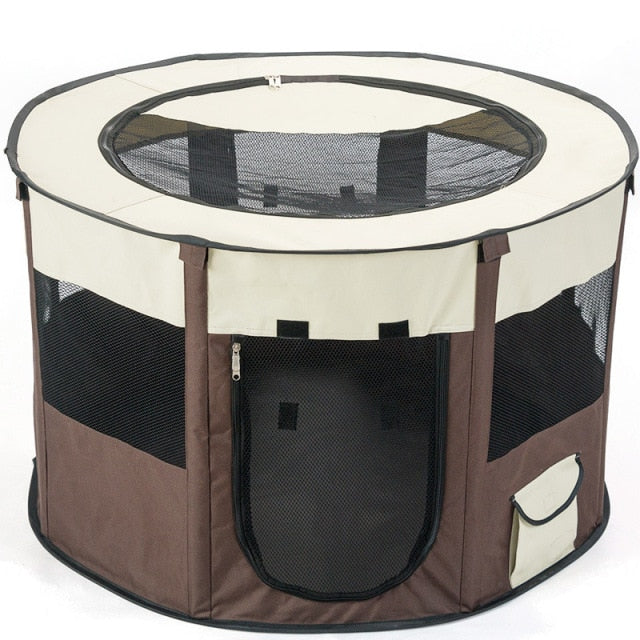 Foldable Breathable Pet Playpen