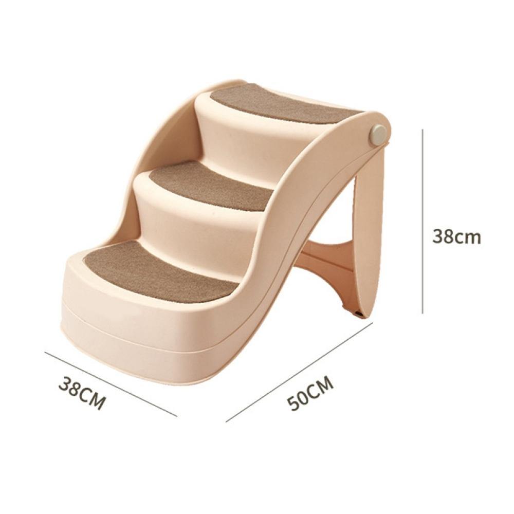 Portable 3 Steps Dog Ladder - Bark ‘n’ Paws