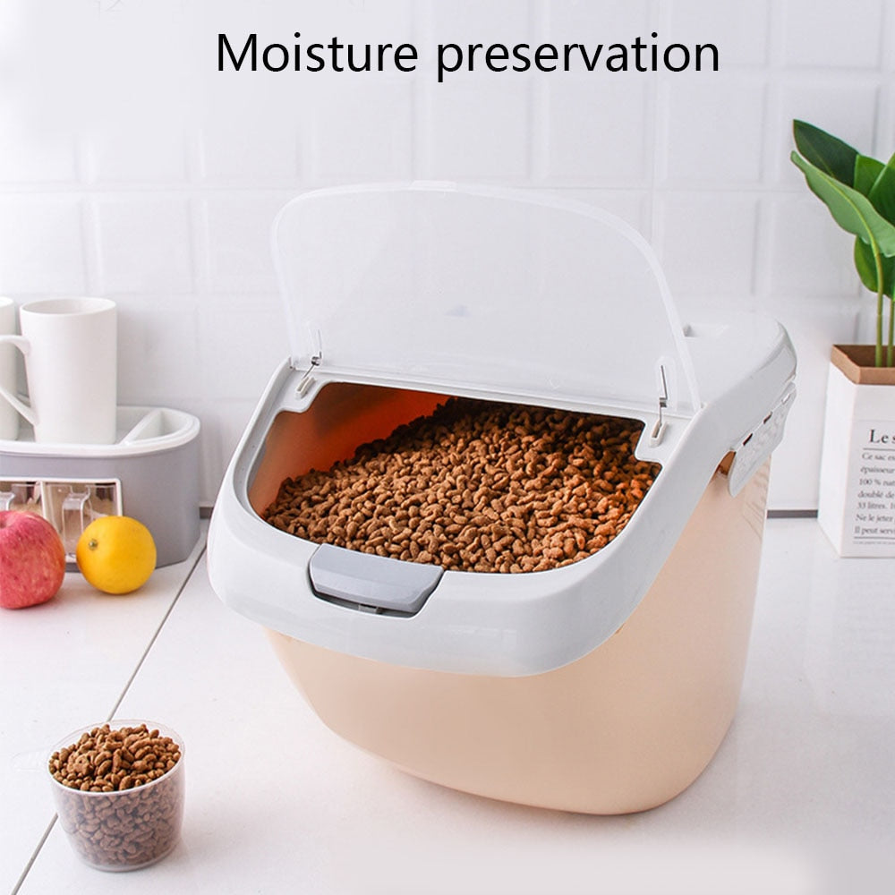 Large Capacity Dog Food Container