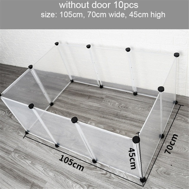 Plastic Yard Fence Pet Playpen