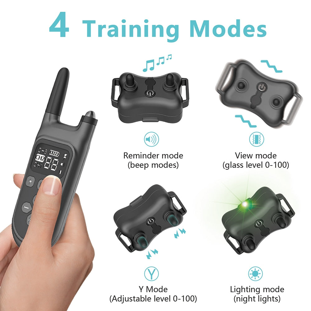2600 Feet Anti Bark Electric Dog Training Collar