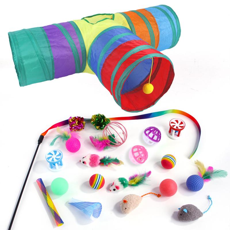 21Pcs Set Pet Cat Toys