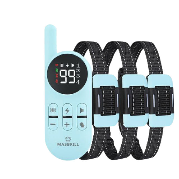 1000ft Remote Shock Vibration Dogs Collar