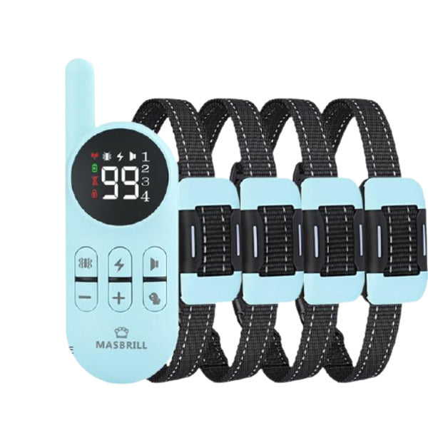 1000ft Remote Shock Vibration Dogs Collar