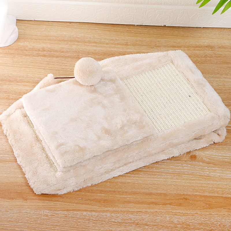 2 In 1 Cat House With Scratcher