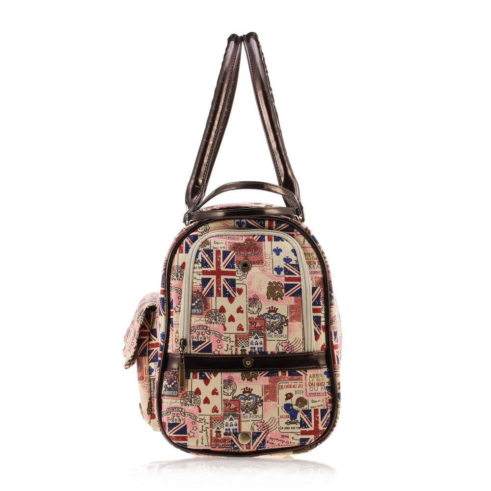 Quality Canvas Pet Dogs Carrier Bag