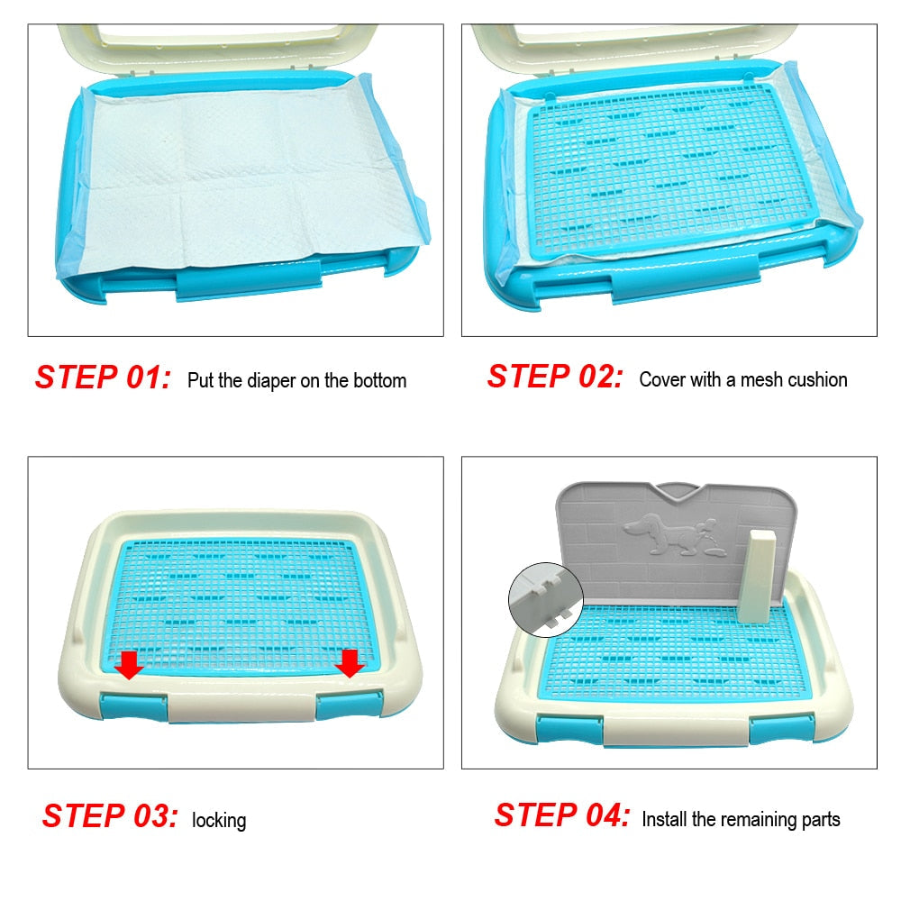 Pet Dog Training Toilet Tray