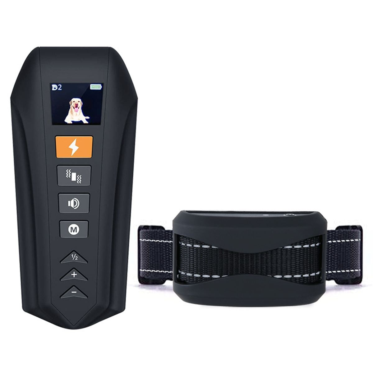 350m Shock Vibration IP67 Waterproof Dog Collar