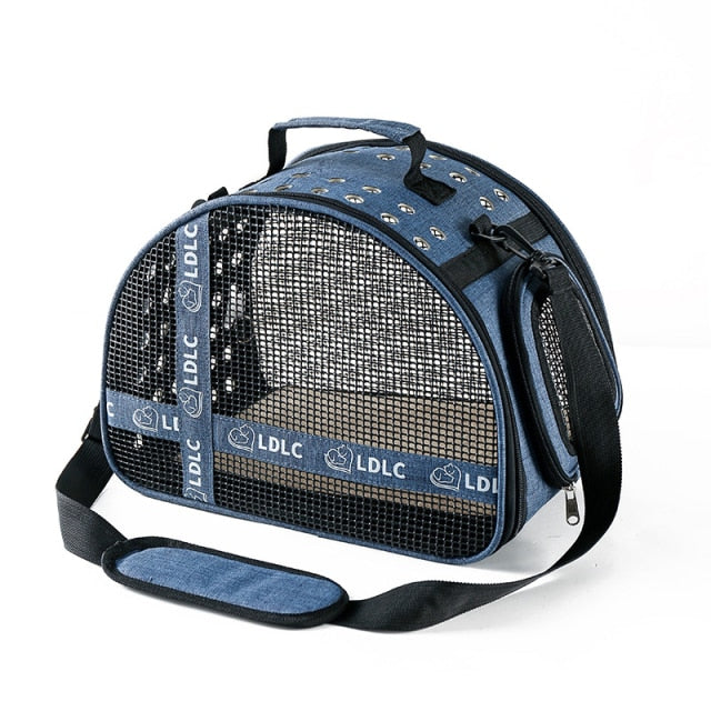 Ventilated Mesh Windows Pet Carrier