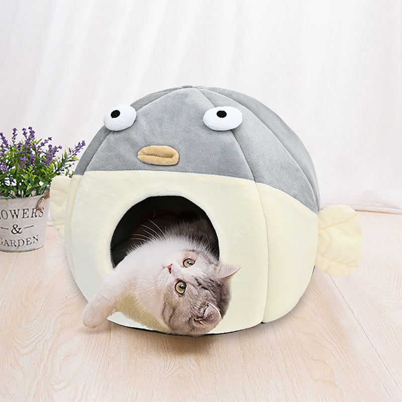 Largemouth Fish Pet Soft Bed