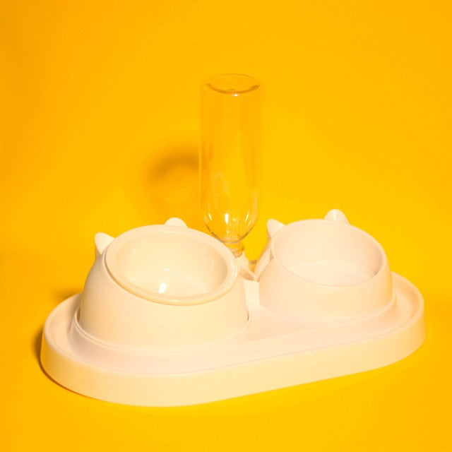 Pet Stainless Steel Double Bowl