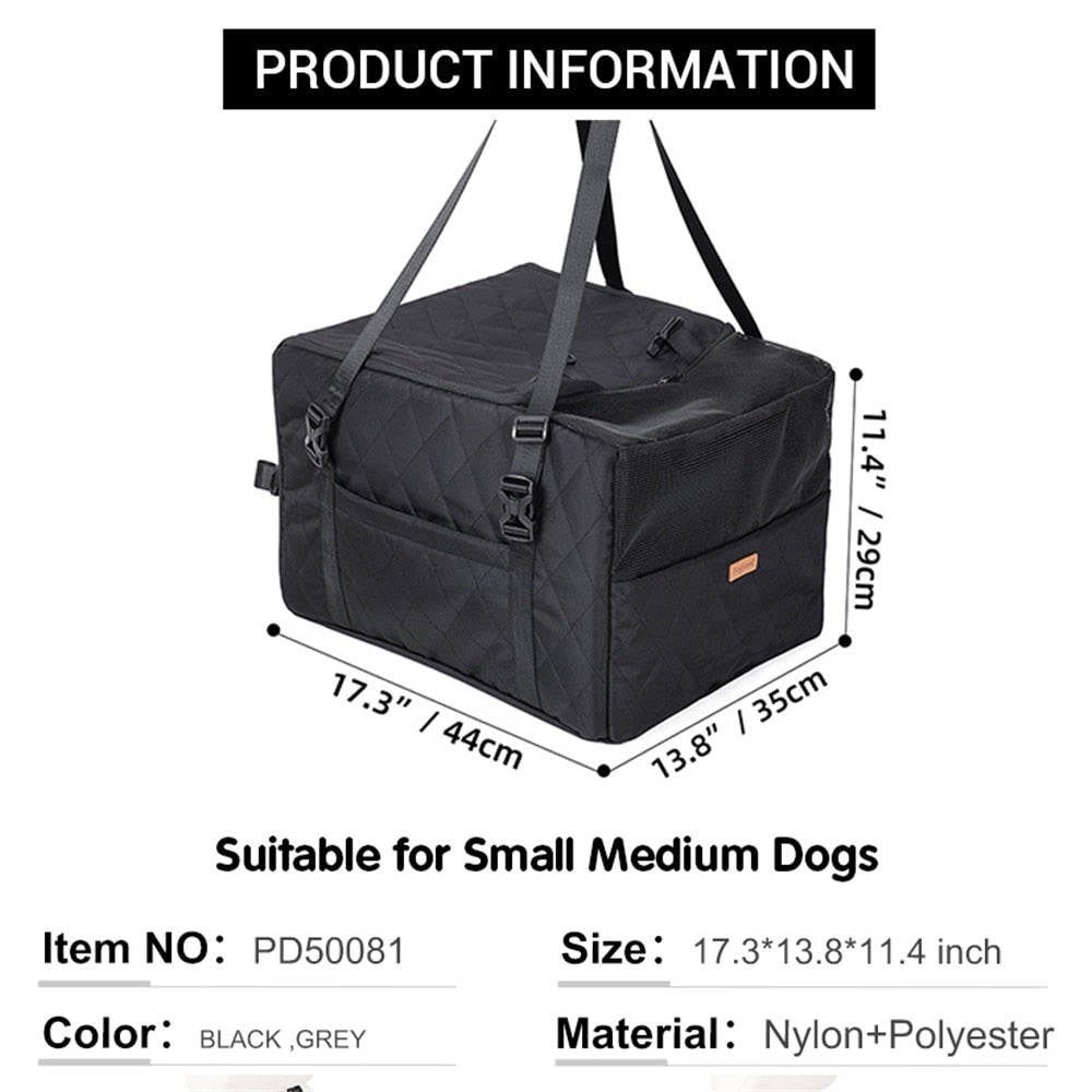 3 in 1 Dog Car Seat Hammock