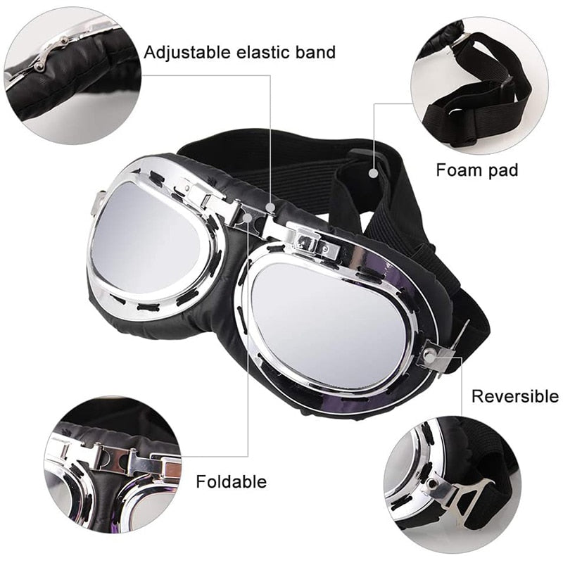 Dustproof Elastic Dog Goggles