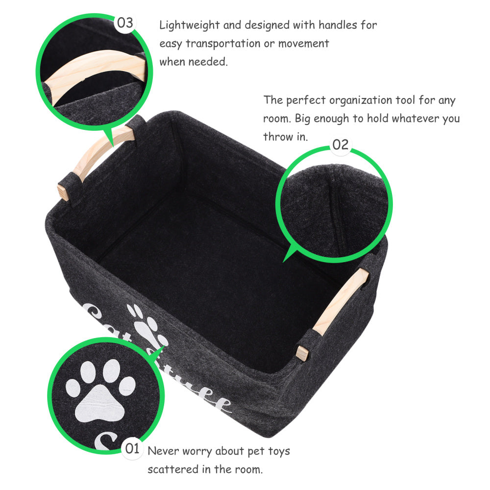 Dog Toys Storage Organizer