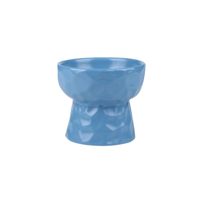 Ceramic Raised Stand Pet Bowl