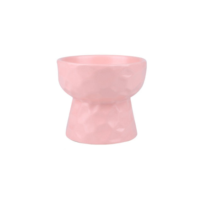 Ceramic Raised Stand Pet Bowl
