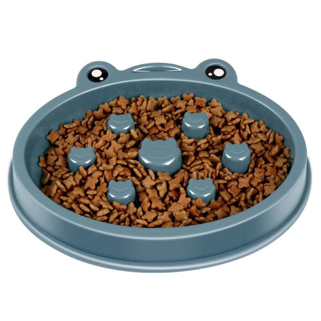 Anti Gulping Dog Slow Feeder Bowl