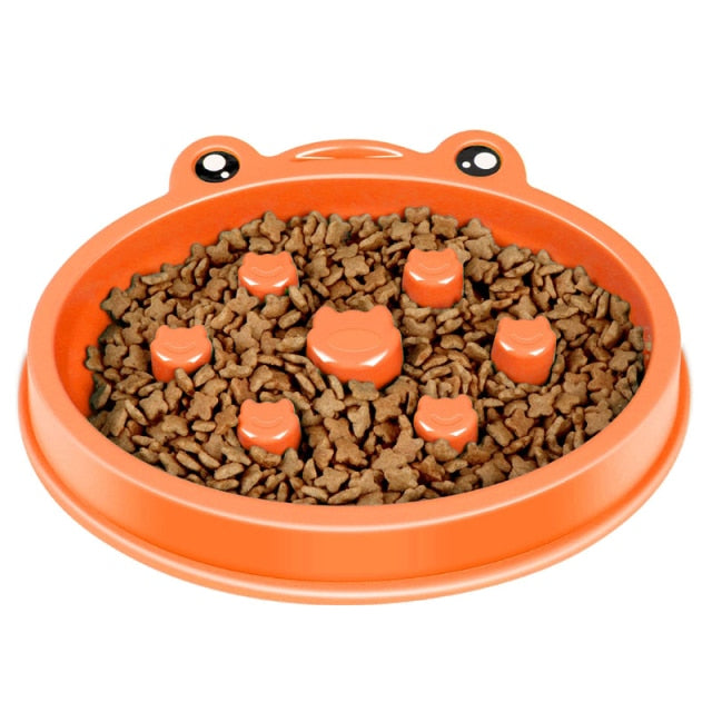 Anti Gulping Dog Slow Feeder Bowl
