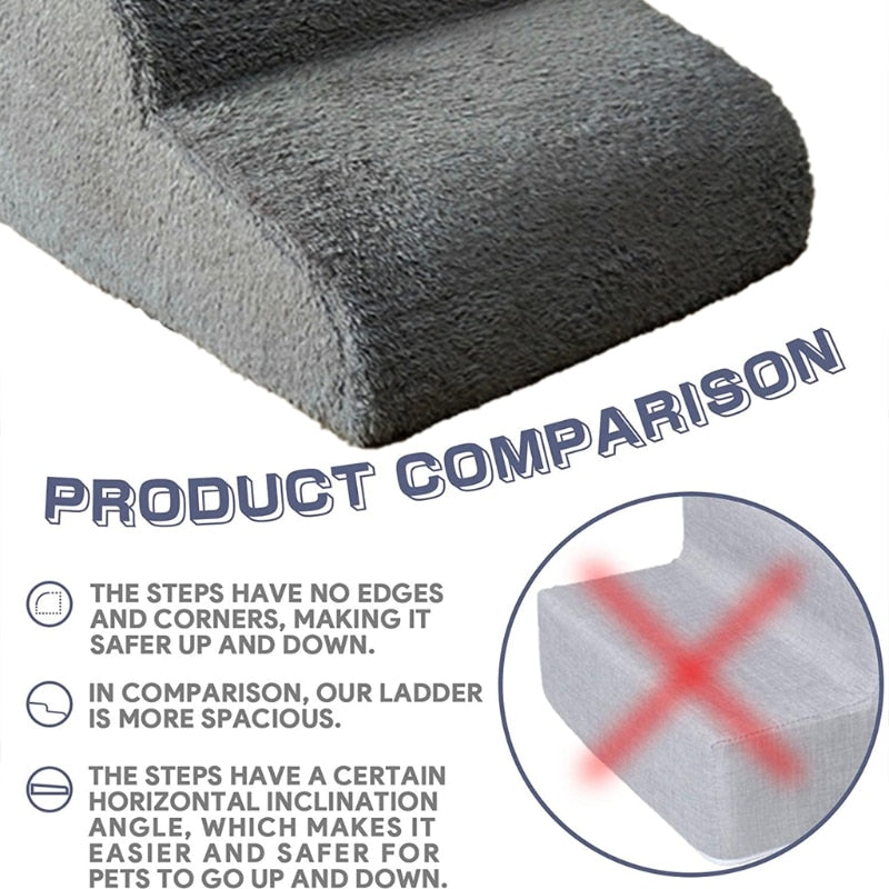 3/4 Tiers Pet Dog Stairs