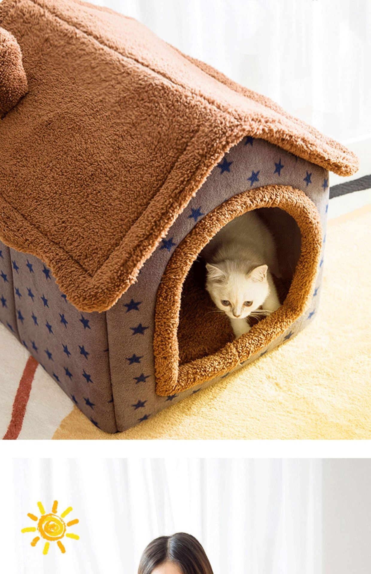 Soft Plush Warm Pet House