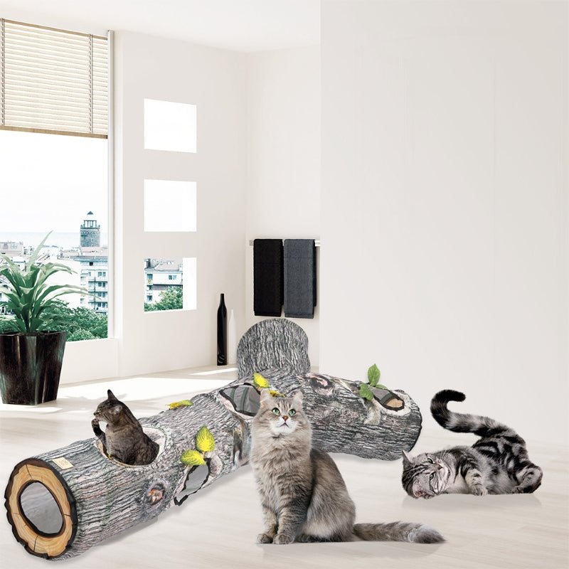 Innovative Fringe Design Cat Tunnel