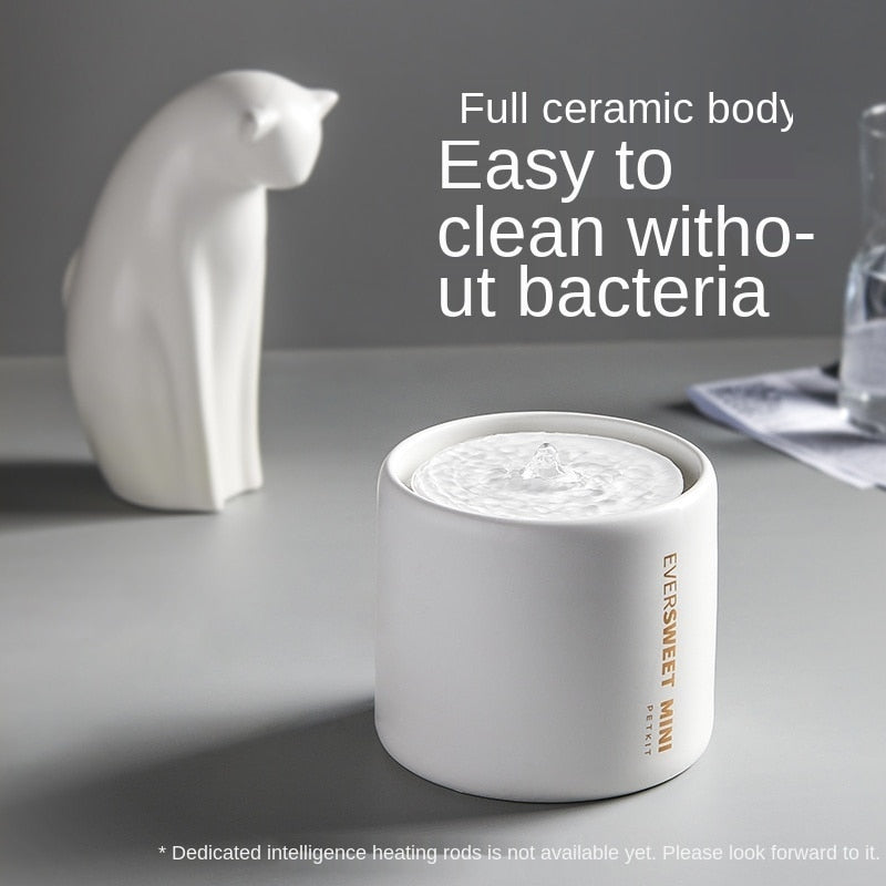 1.1L Ceramic Pet Water Dispenser