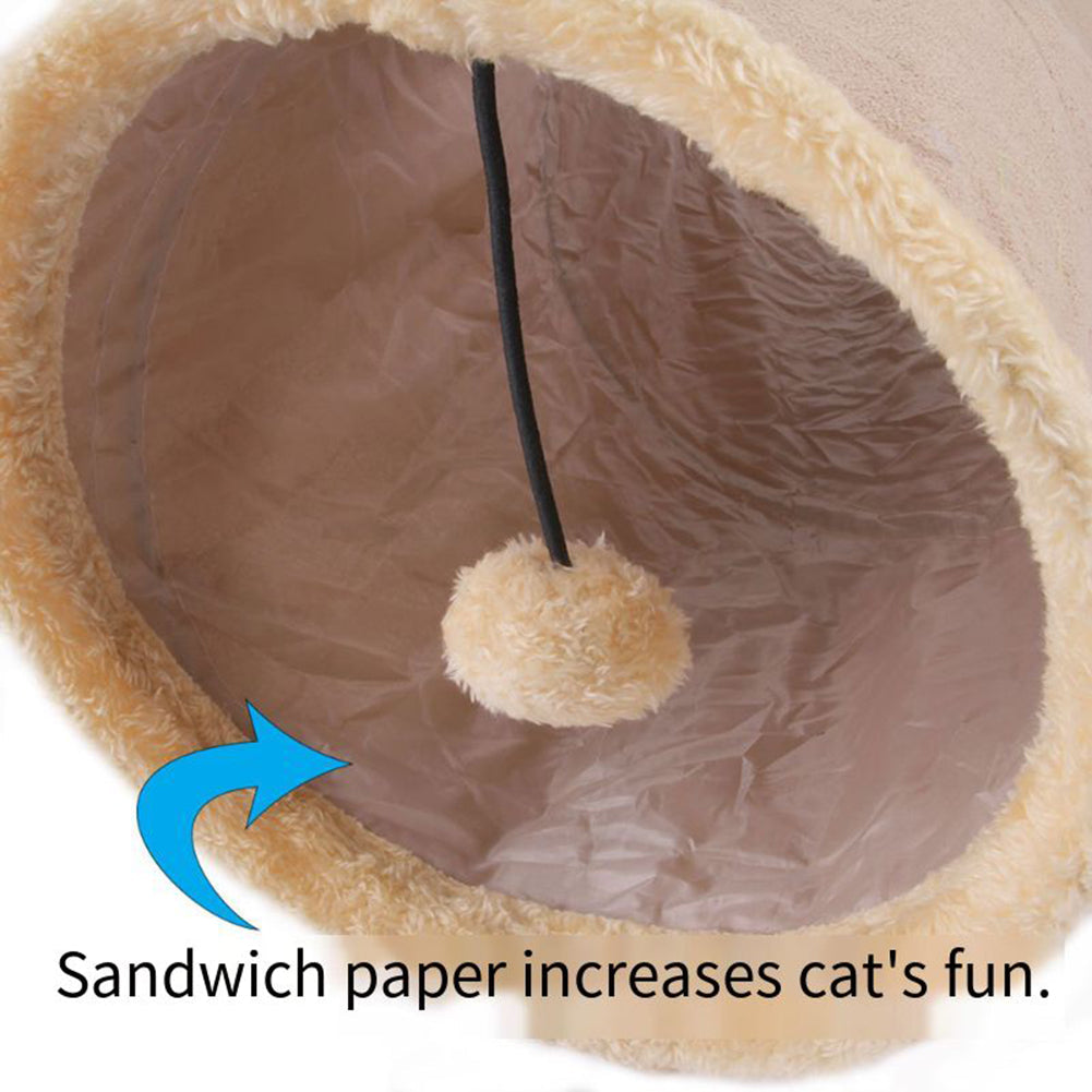 Exploration Channel Fun Cat Tunnel