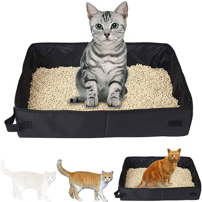Waterproof Outdoor Foldable Cat Litter Box