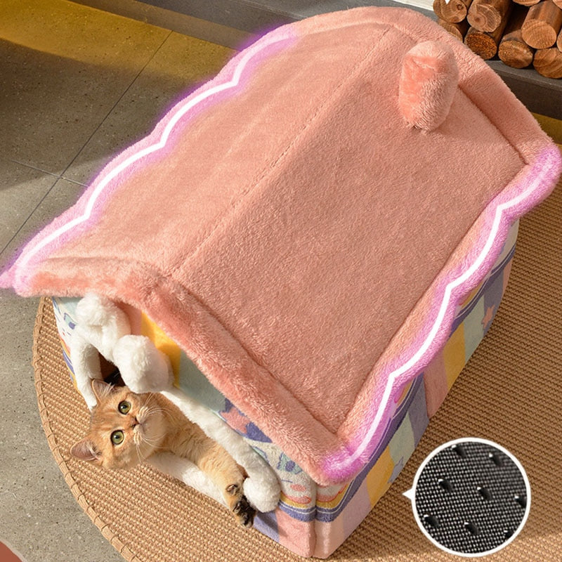 Luxury Villa Enclosed Cat Nest