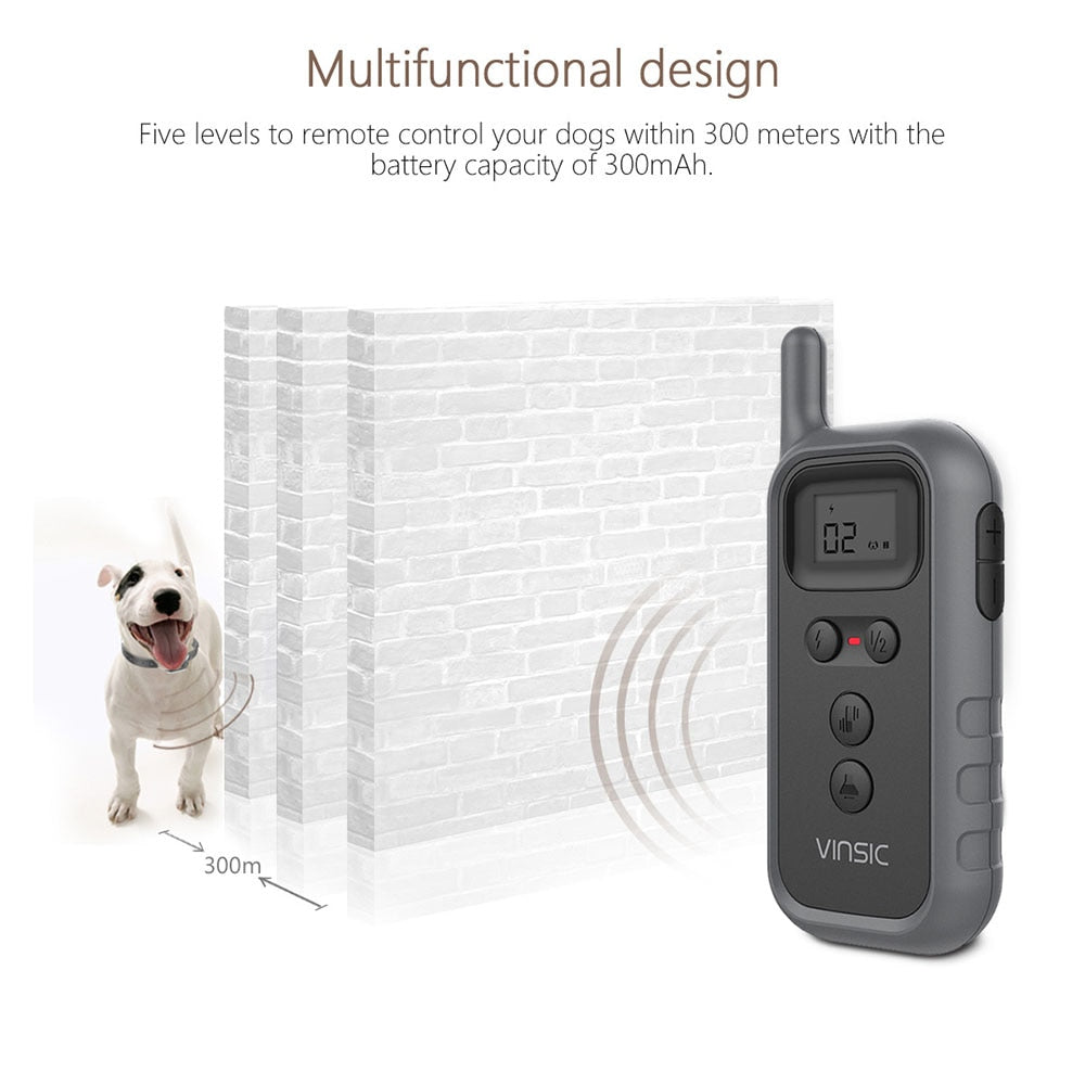300m Pet Trainer Dog Training Collar