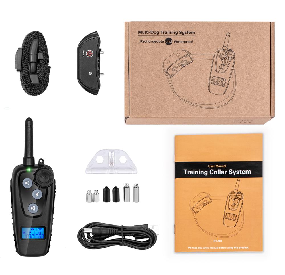 1000ft Remote Control Dog Training Collar