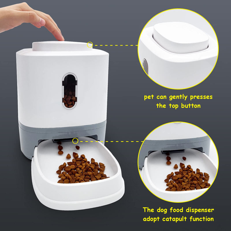 Interactive Automatic Dog Feeder Bowl