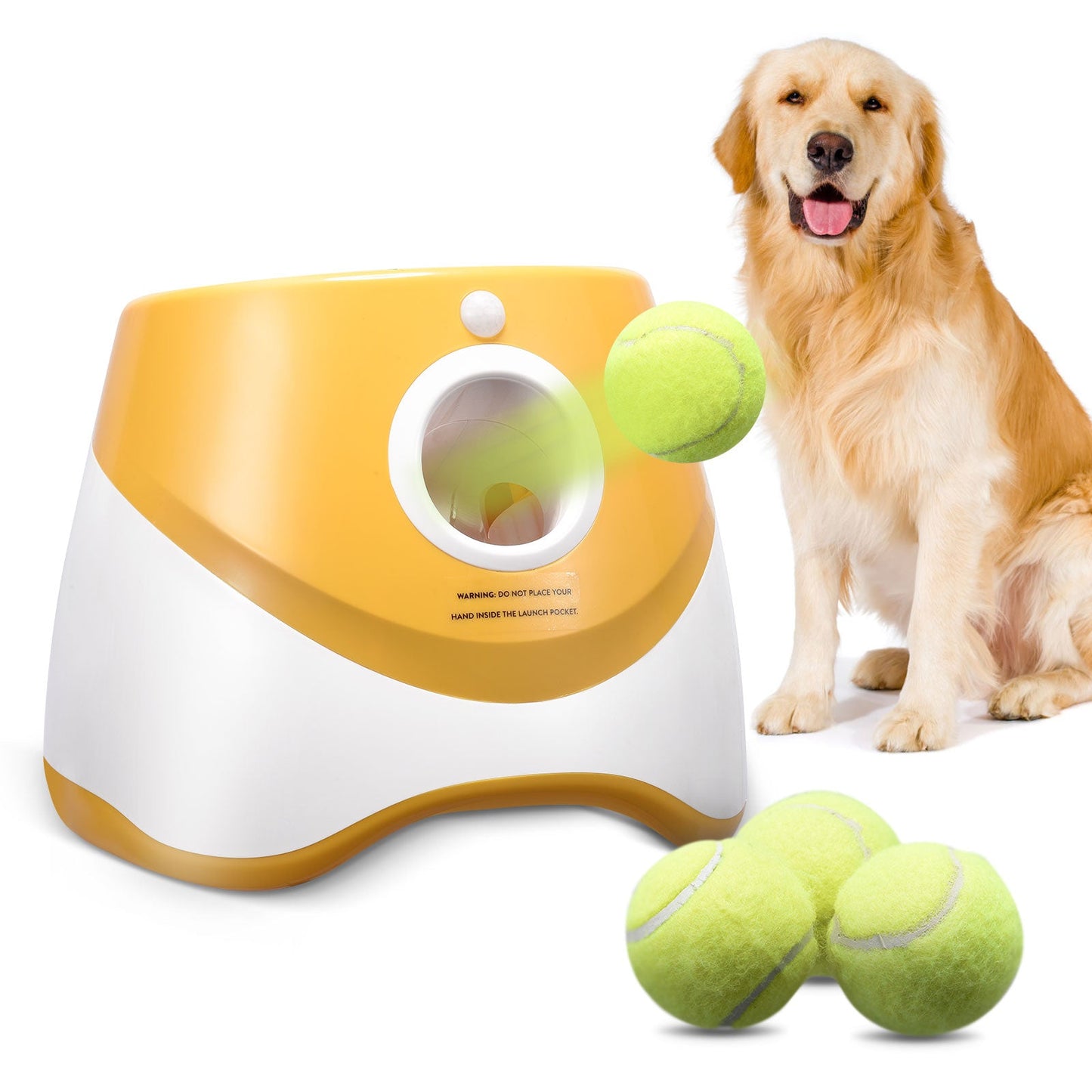 Premium Dog Tennis Ball Launcher Machine