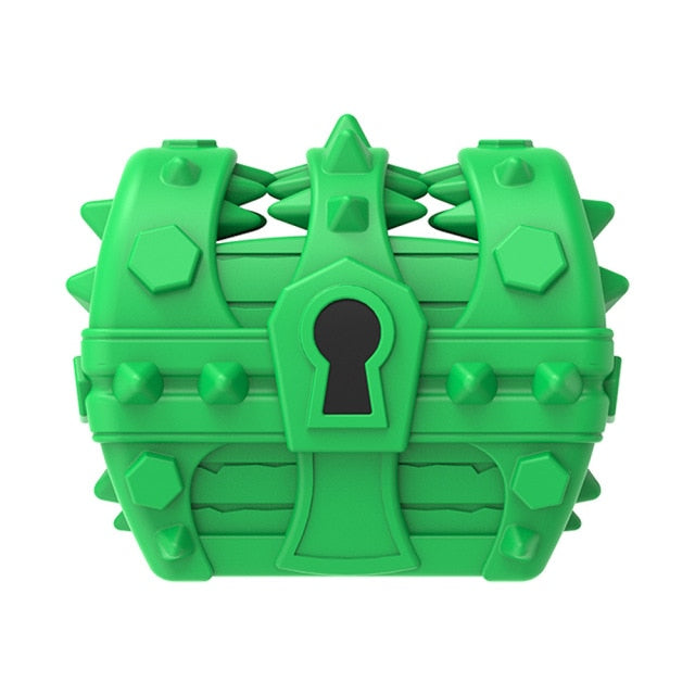 Squeaky Treasure Box Molar Dog Toys