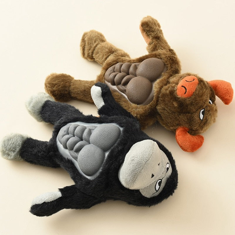 Squeaky Animal Shaped Dog Toy