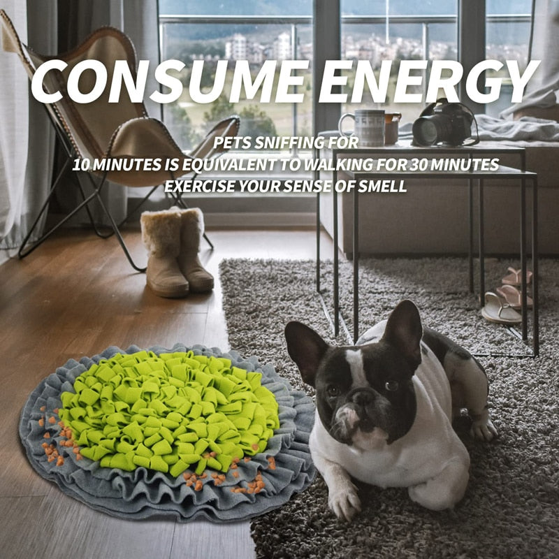 Anxiety Relief Foldable Dog Snuffle Mat