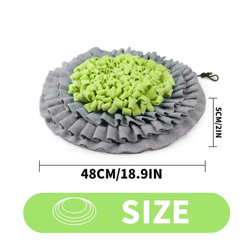 Anxiety Relief Foldable Dog Snuffle Mat