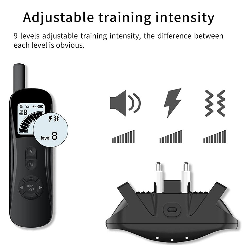 300m Rechargeable Dog Training Collar
