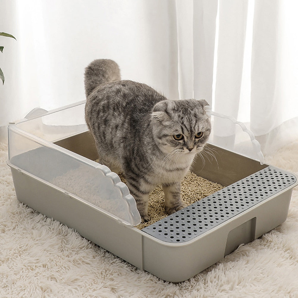 Anti Splashing Cat Litter Box