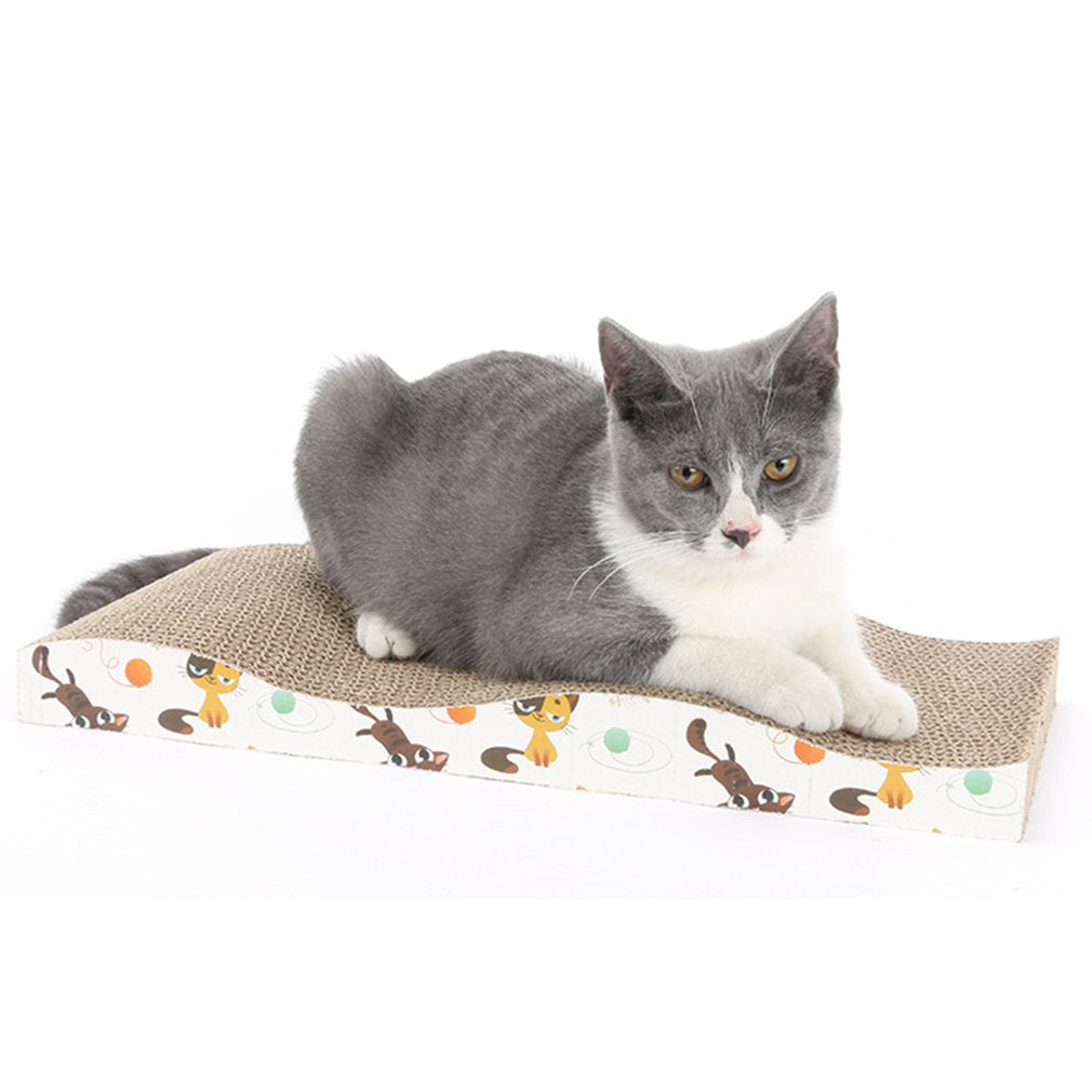 Wave Design Cat Scratcher
