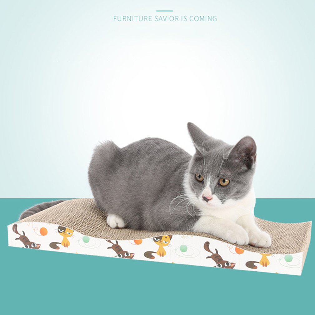Wave Design Cat Scratcher