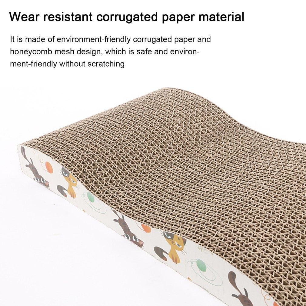 Wave Design Cat Scratcher
