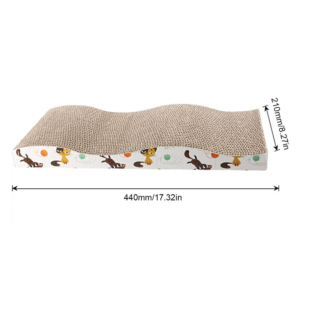 Wave Design Cat Scratcher