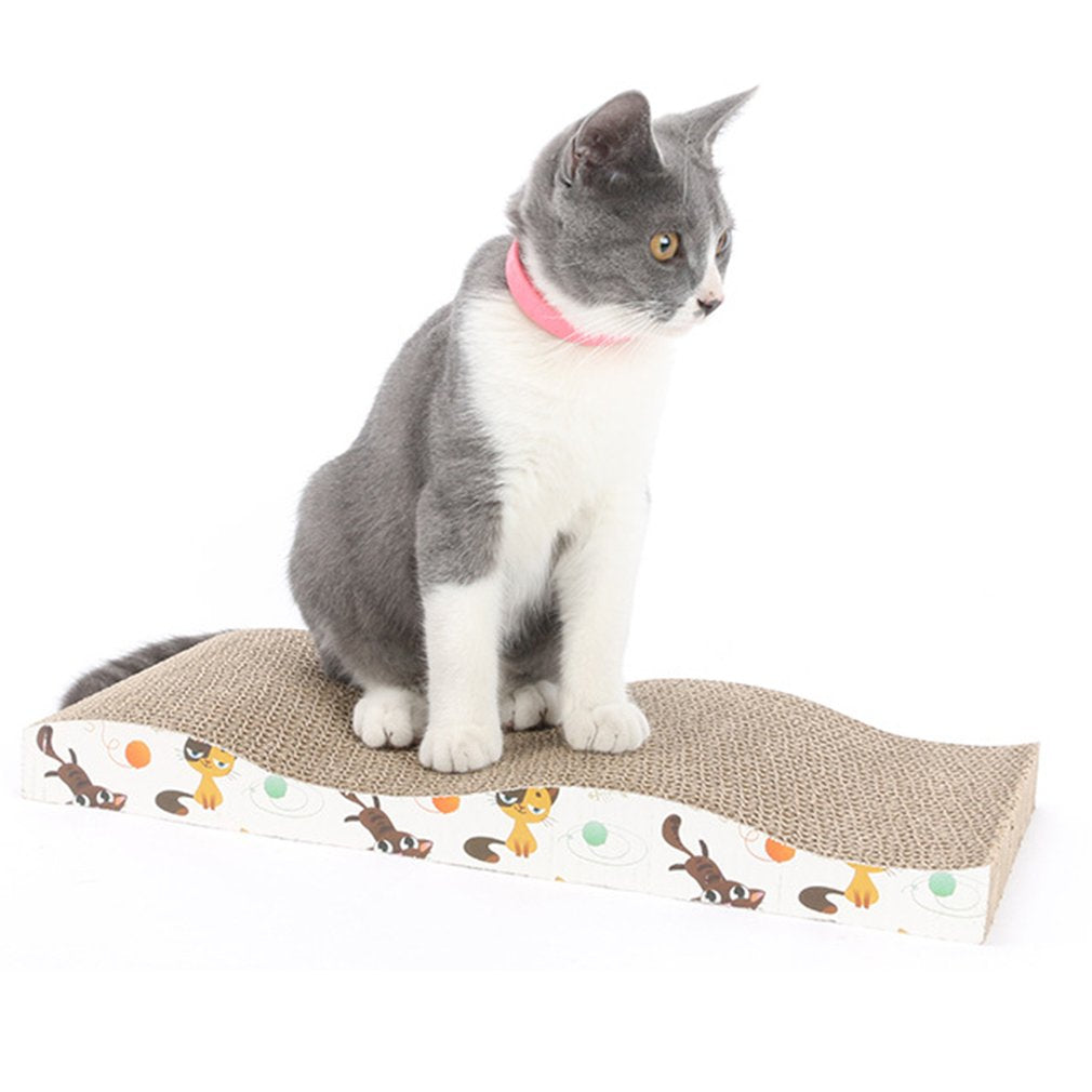 Wave Design Cat Scratcher
