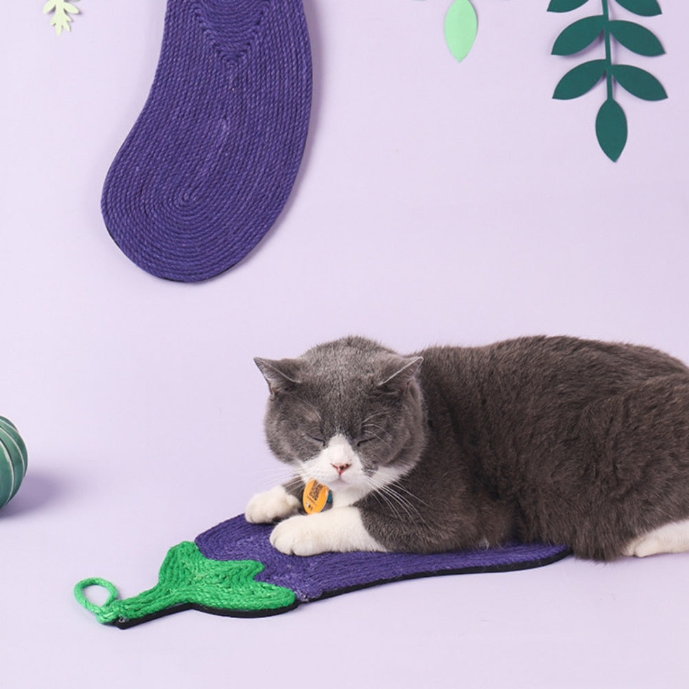 Eggplant Wear Resistant Cat Scratcher