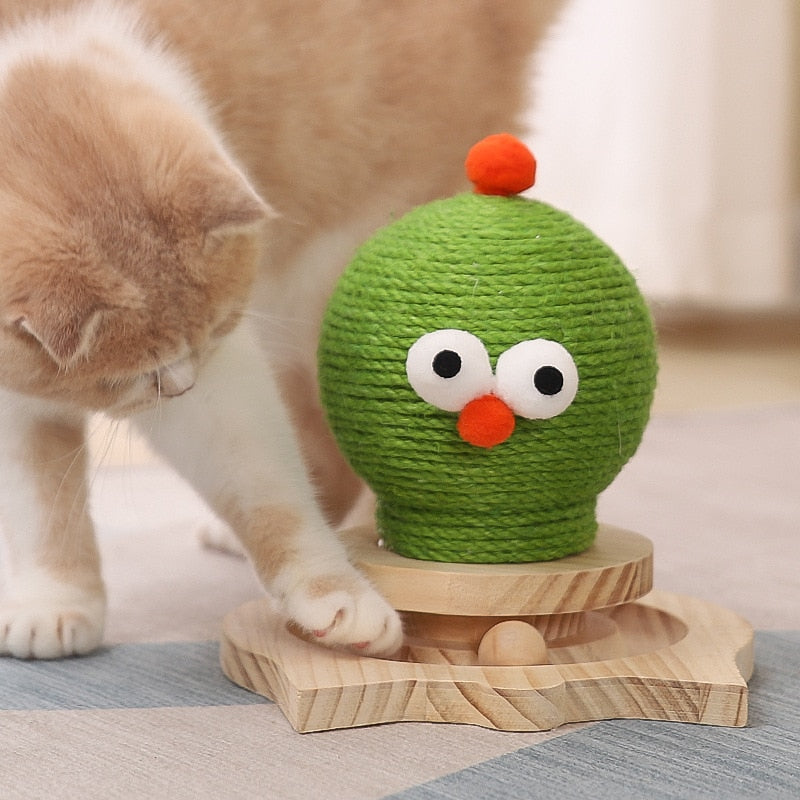 Bird Sisal Ball Cat Scratcher