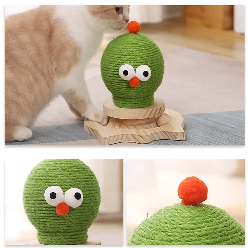 Bird Sisal Ball Cat Scratcher